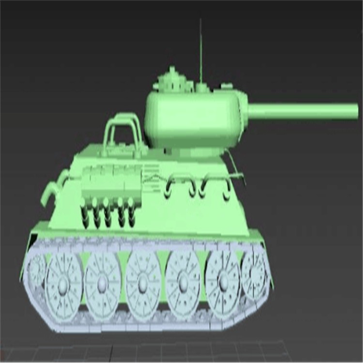 岐山充气军用坦克模型